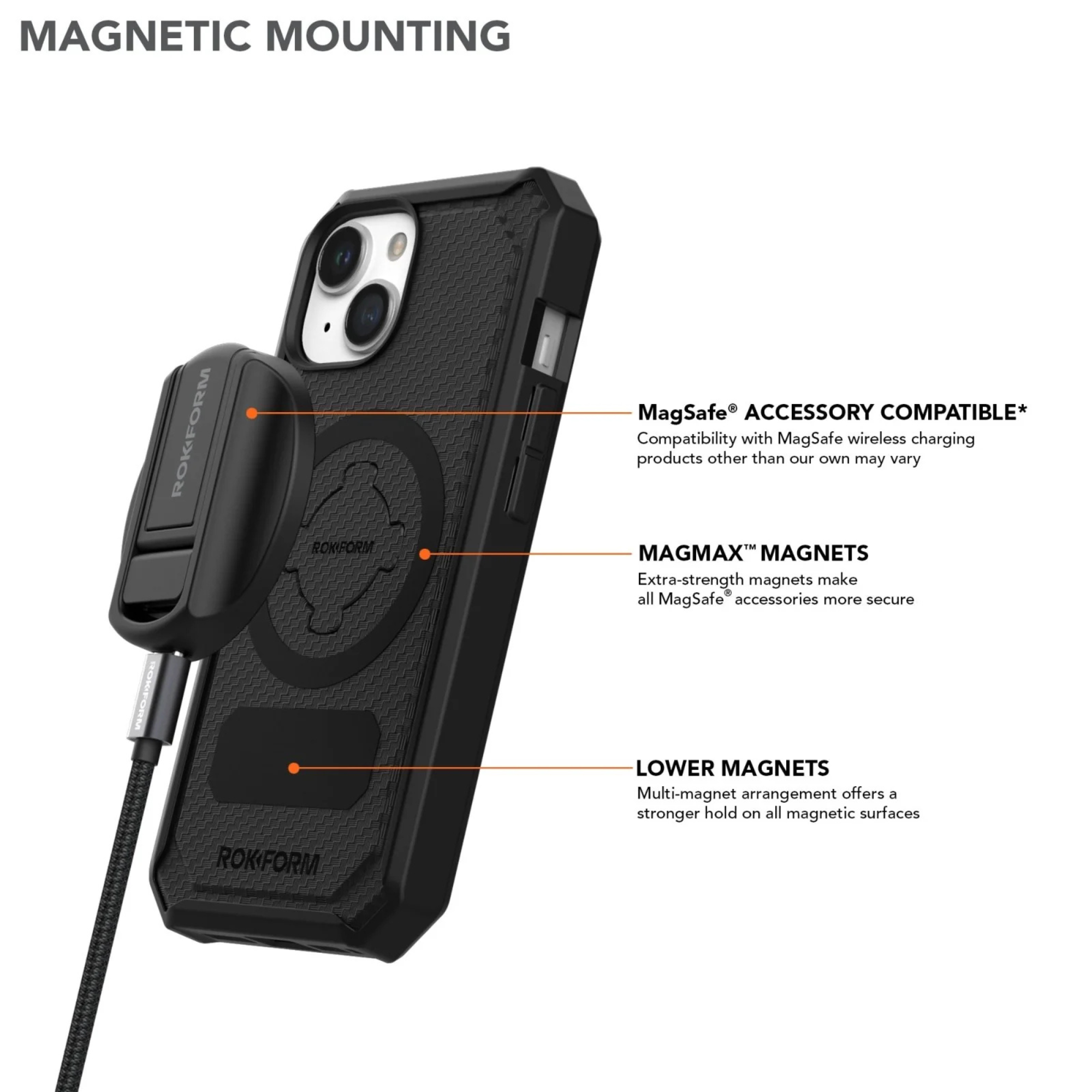 Rokform iPhone 15 Rugged Case from GME Supply